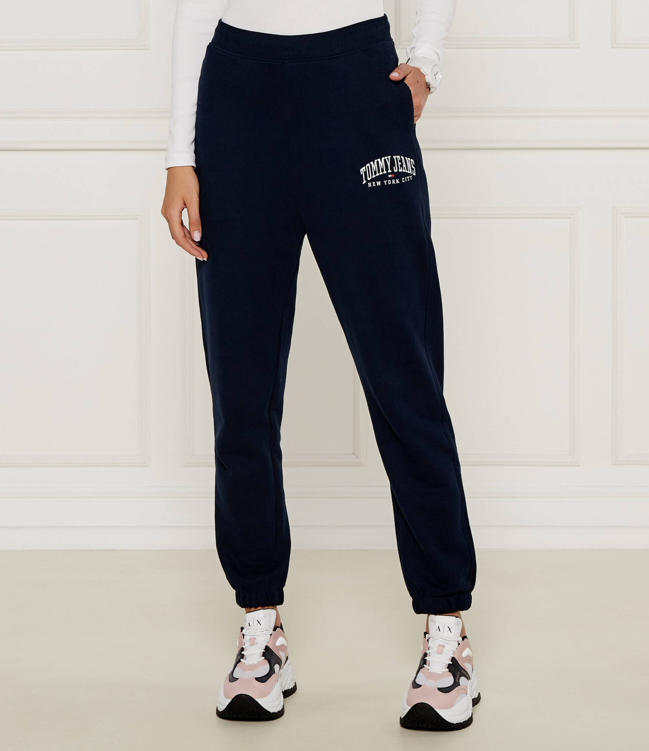 

Спортивные брюки Tommy Jeans RLX VARSITY Regular Fit, темно-синий