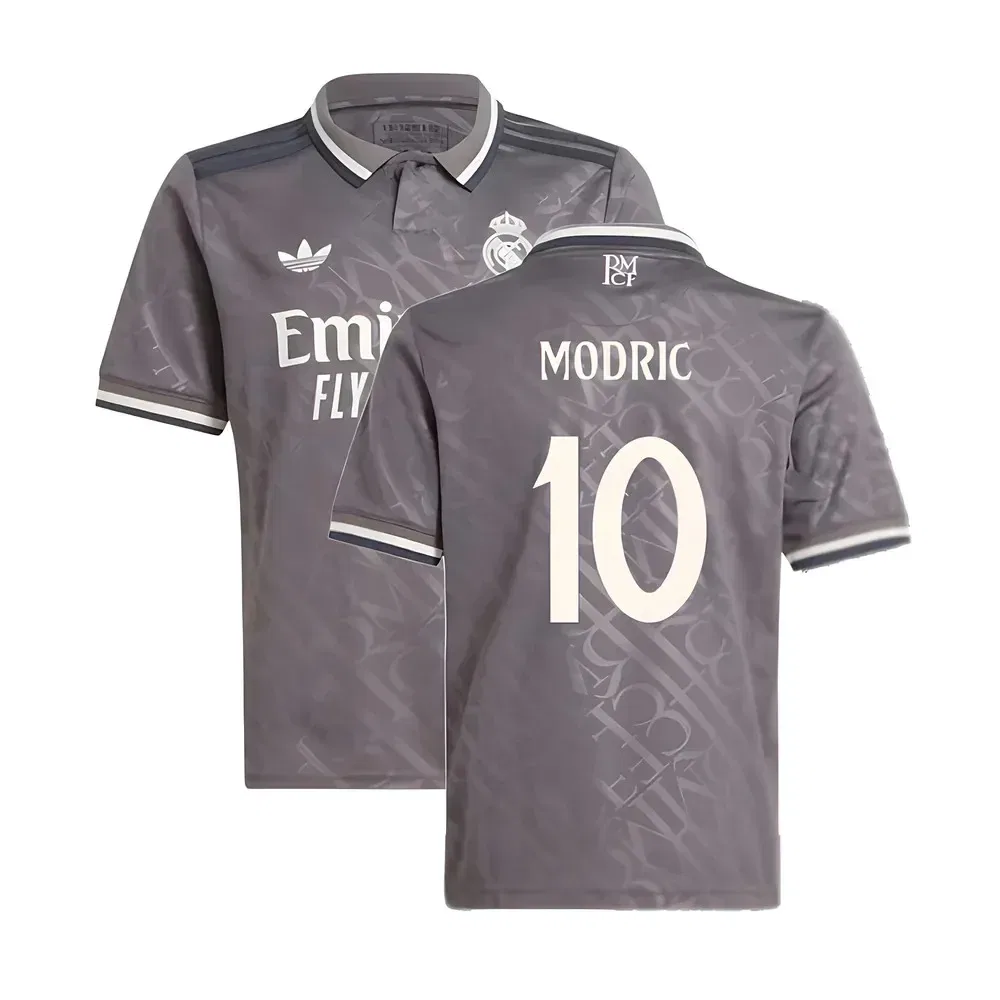 Футбольная форма Real Madrid 2024/25 Modric 10, антрацитовый
