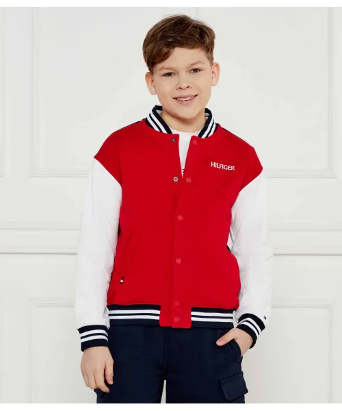 

Бомбер Oversize fit Tommy Hilfiger, красный