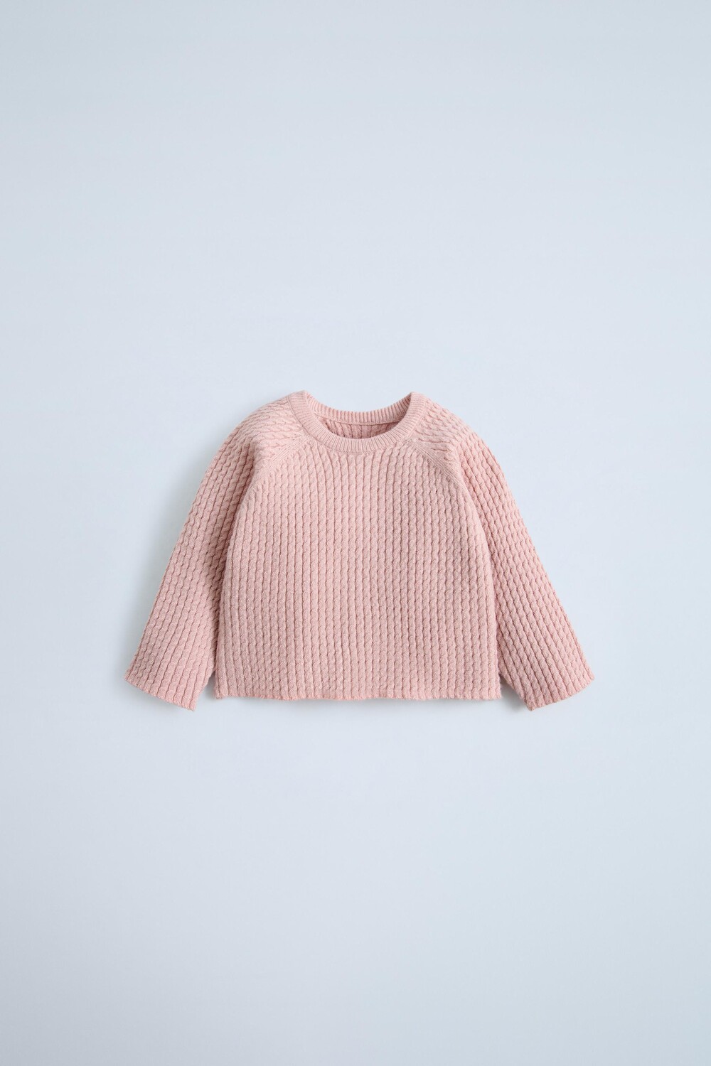 

Свитер с клещами ZARA, светло-розовый