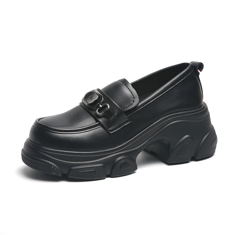 Лоферы женские O.L, Black