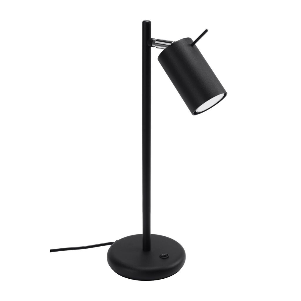 

Настольная лампа RING черная 1хGU10 40Вт сталь 43х19,5х14,5см Sollux Lighting