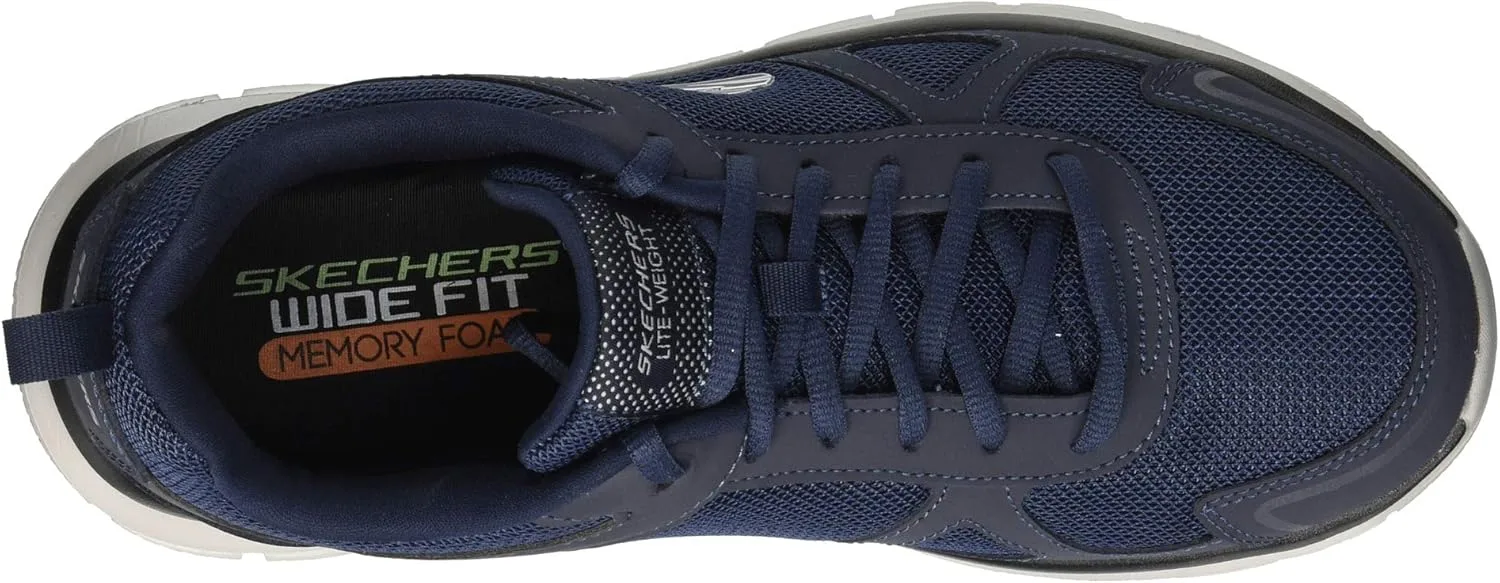 Мужские кроссовки Skechers Track-Scloric 52631-bbk, синий — фото 4