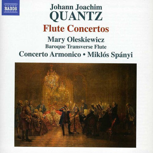 

CD диск Quantz / Oleskiewicz / Concerto Armonico / Spanyi: Flute Concertos