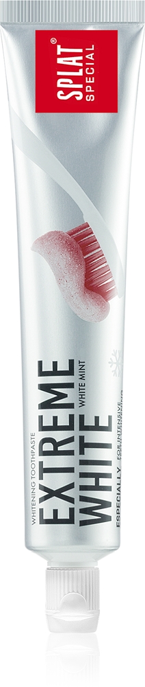 

Специальная отбеливающая зубная паста для экстремально белых зубов Splat, kvapas fresh mint 75 мл