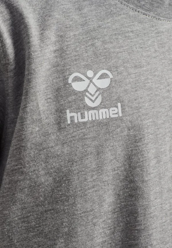 2.0 футболка с принтом «шеврон» Hummel, Grey Melange — фото 3