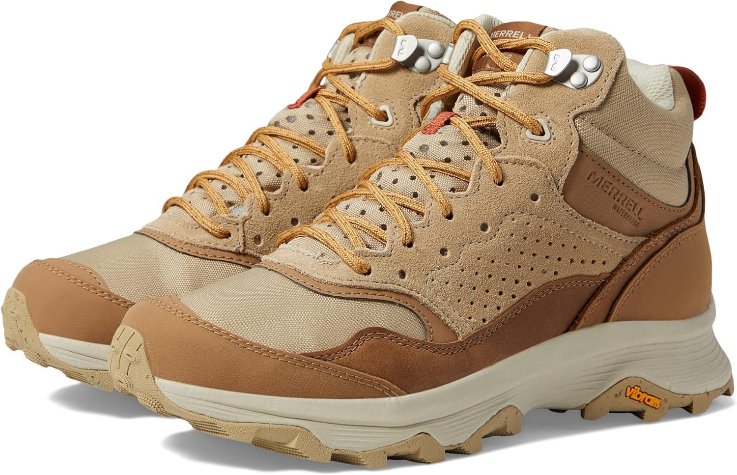 

Мужские ботинки Merrell Speed Solo Mid WP, золотой