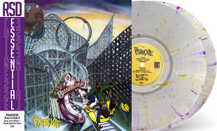 

Виниловая пластинка Pharcyde - Bizzare Ride Ii The Pharcyde Clear W/ Purple & Yellow Splatter