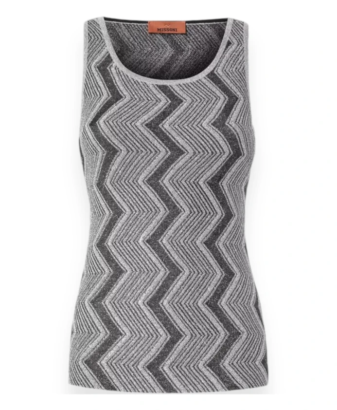 

Женская майка Missoni, серый