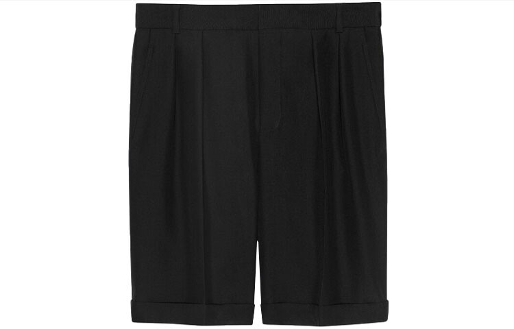 

Шорты Saint Laurent мужские, черный
