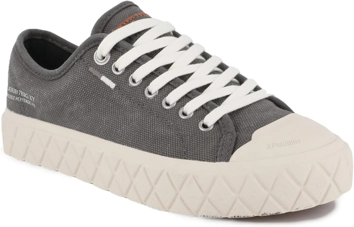 Кроссовки унисекс Palladium Palla Ace Washed Cvs PALLADIUM EU, Schwarzes Metall — фото 3