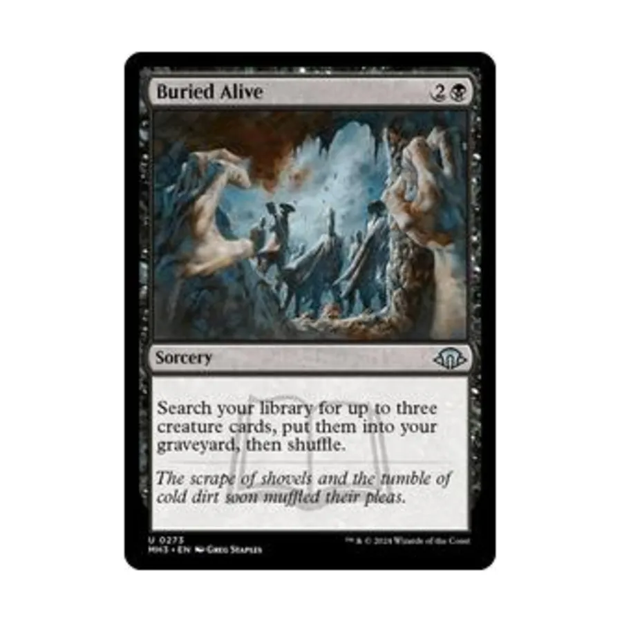 

CCG Похоронен заживо (U), MTG - Modern Horizons 3