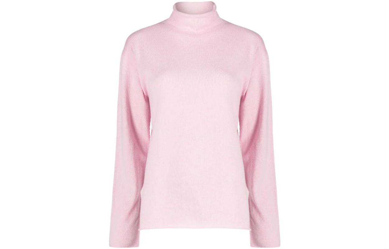 

JIL SANDER Свитер женский розовый полуводолазка Moderate Others