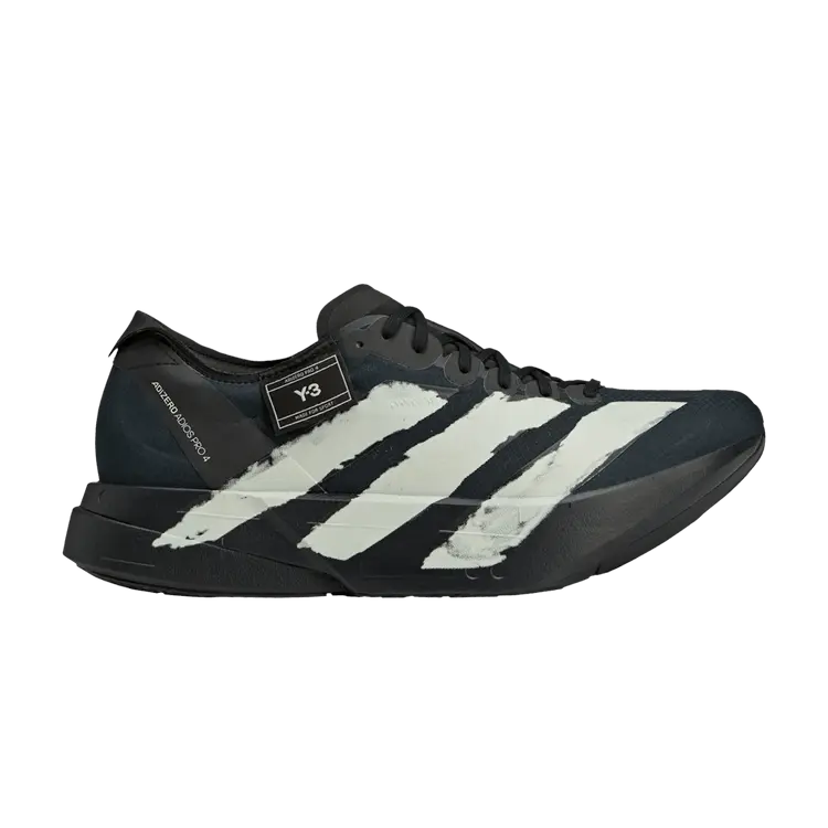 

Кроссовки adidas Y-3 Adizero Adios Pro 4 'Black Off White', черный