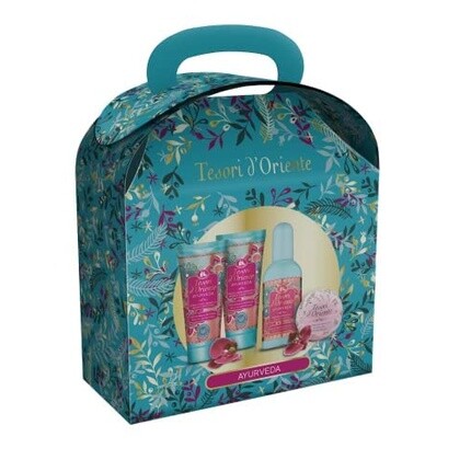Tesori D'Oriente Ayurveda Aromatic Scent Shower Cream 75ml Body Cream 75ml Bath Bomb 100g — фото 2