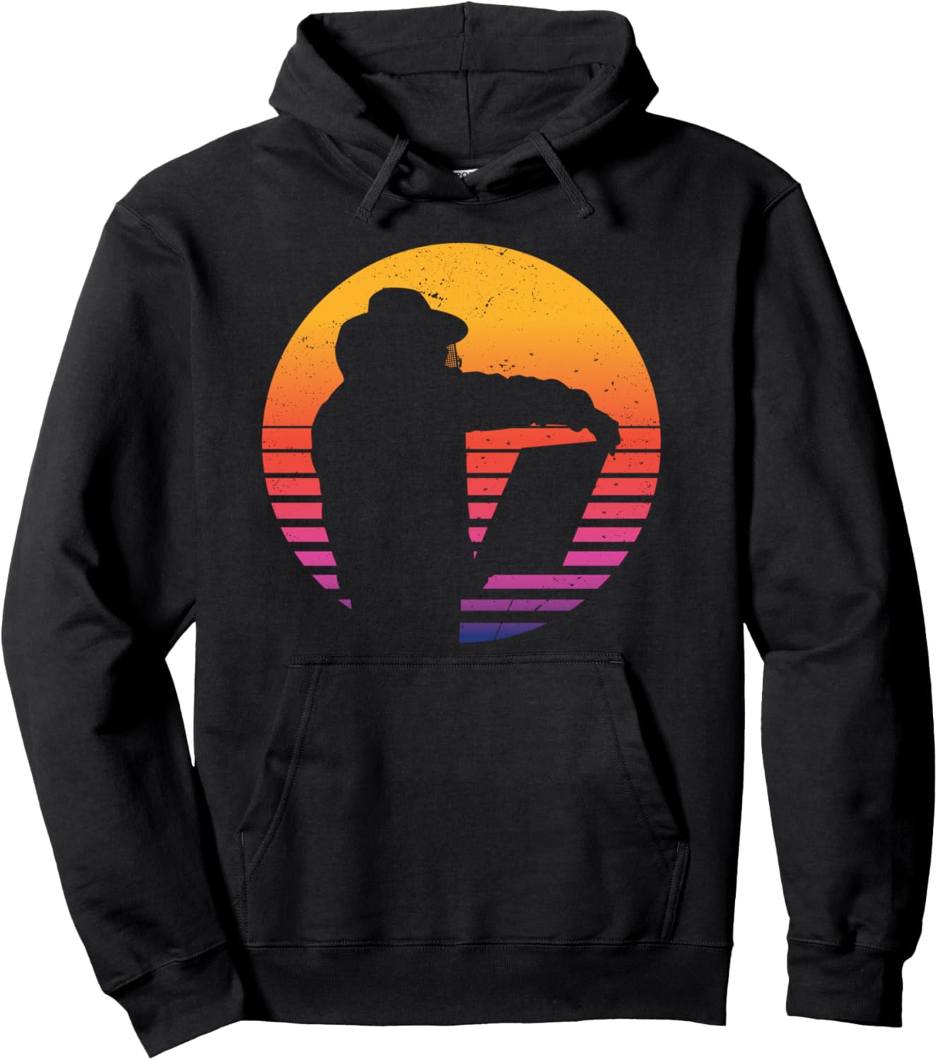 

Худи «Любитель пчел: закат, пчеловодство» Beekeepers Naturals Bee Pollen Honey Making, черный