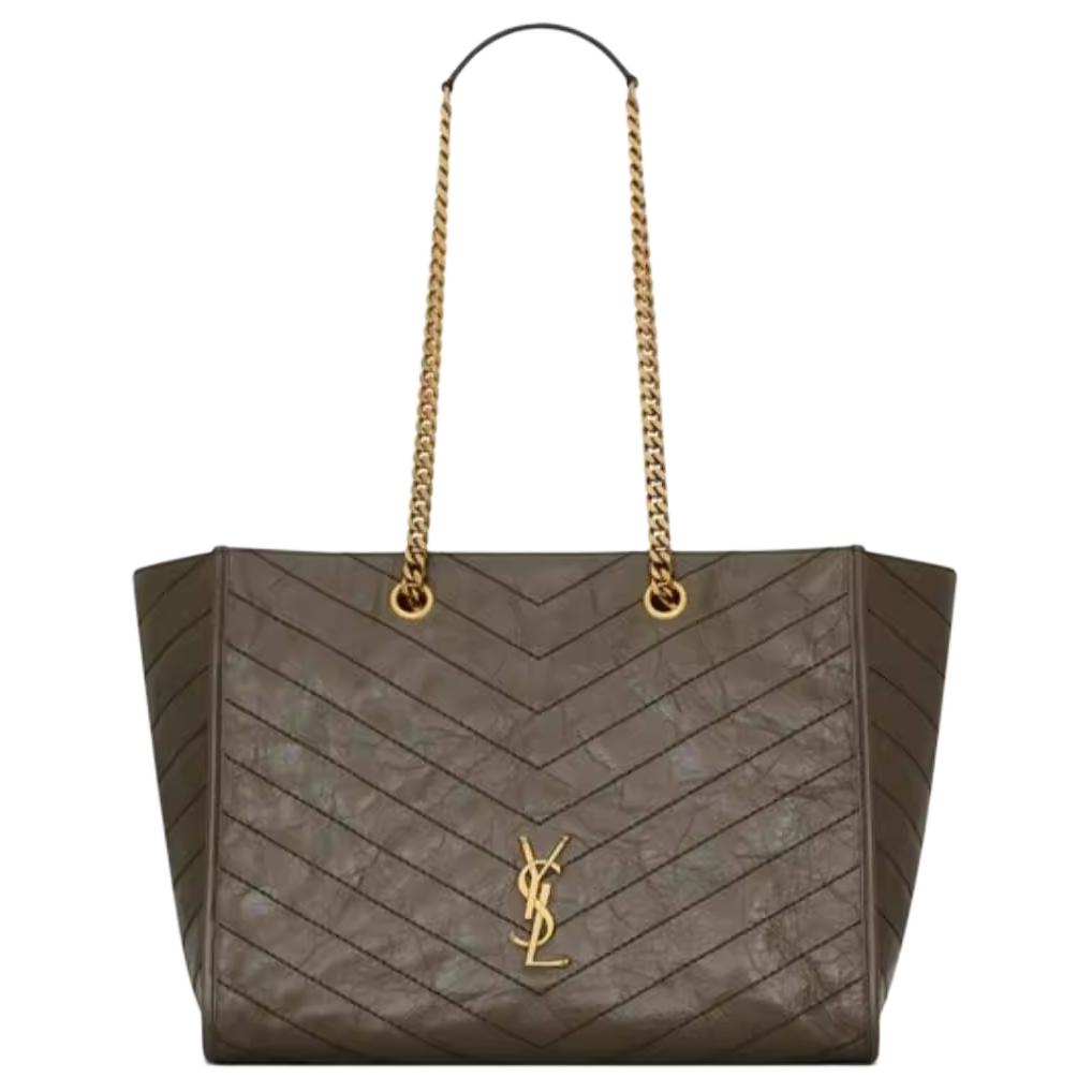 

Сумка через плечо Niki Regular из кожи, женская, цвет light musk SAINT LAURENT, basic set (bag+dust bag)