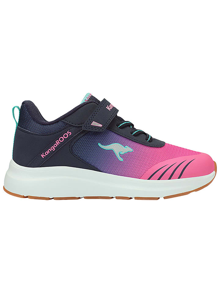 Кроссовки на шнуровке KB-Rida EV Kangaroos, цвет dunkelblau/pink — фото 4