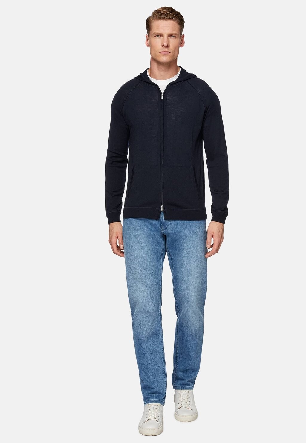 

Кардиган SUPERFINE Boggi Milano, синий