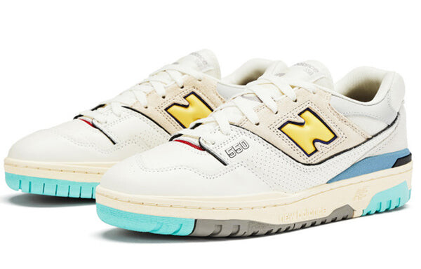 Кроссовки 550 New Balance, белый — фото 2