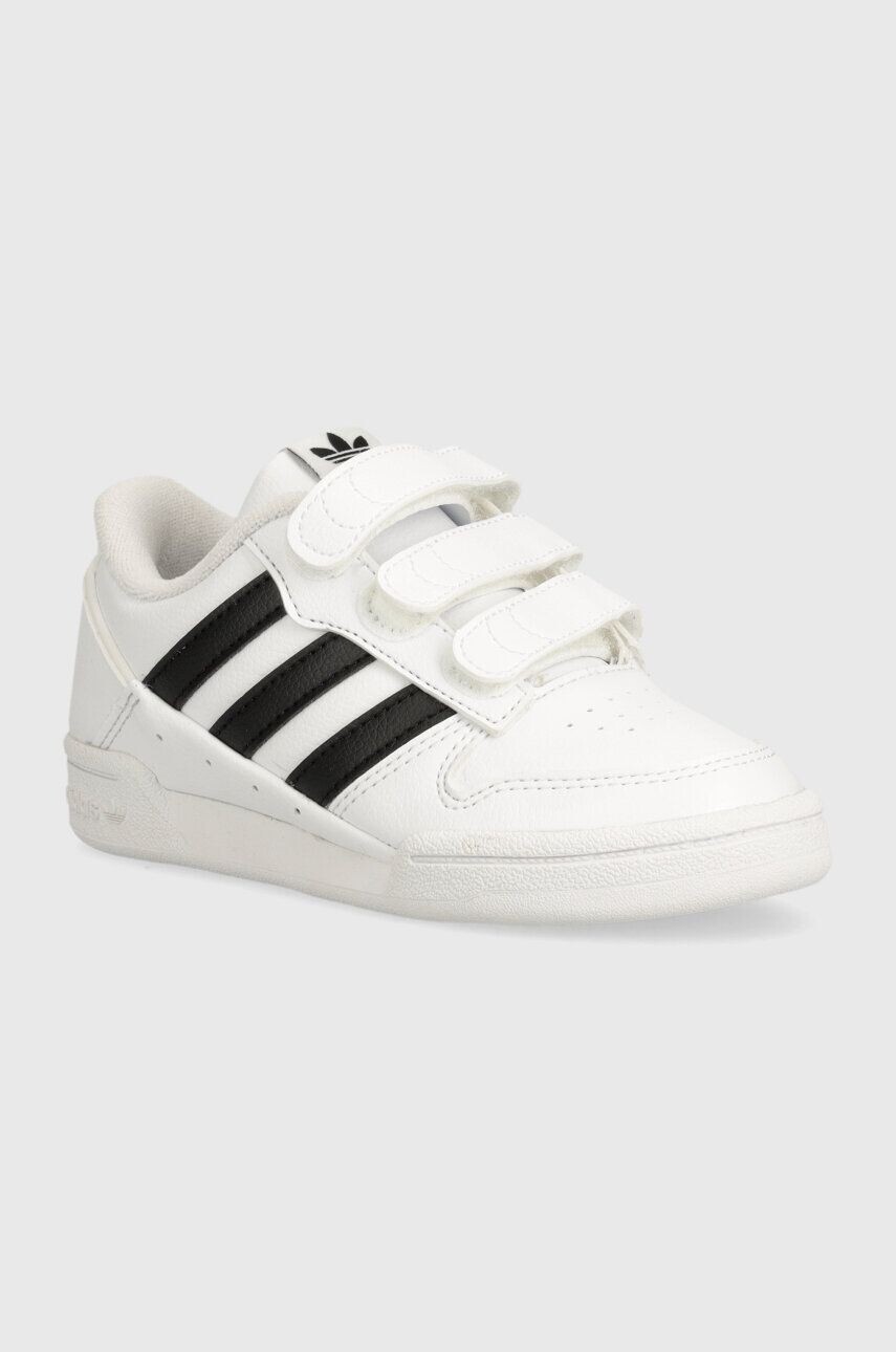 

Детские кожаные кроссовки adidas Originals TEAM COURT 2 STR CF, белый