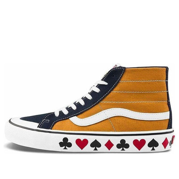 

Кроссовки sk8-hi 138 decon sf 'black yellow' Vans, черный