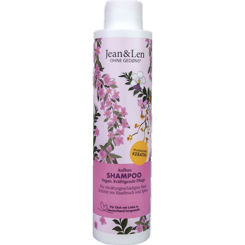 

Строительный шампунь с растительным кератином Jean&Len, 300 ml