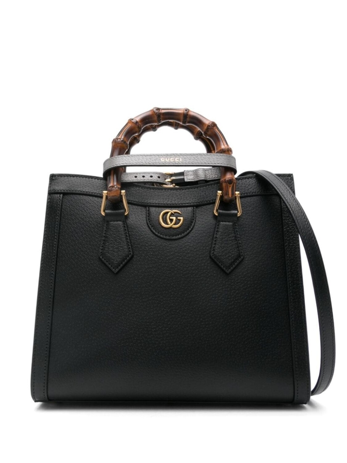 

Маленькая сумка-тоут Diana Gucci, черный