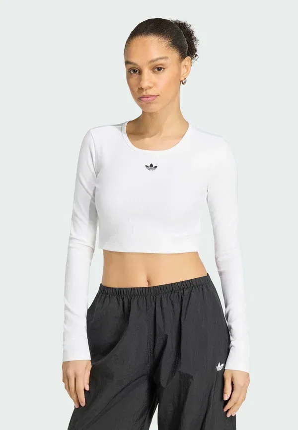 Футболка с длинным рукавом Adidas Originals, белый