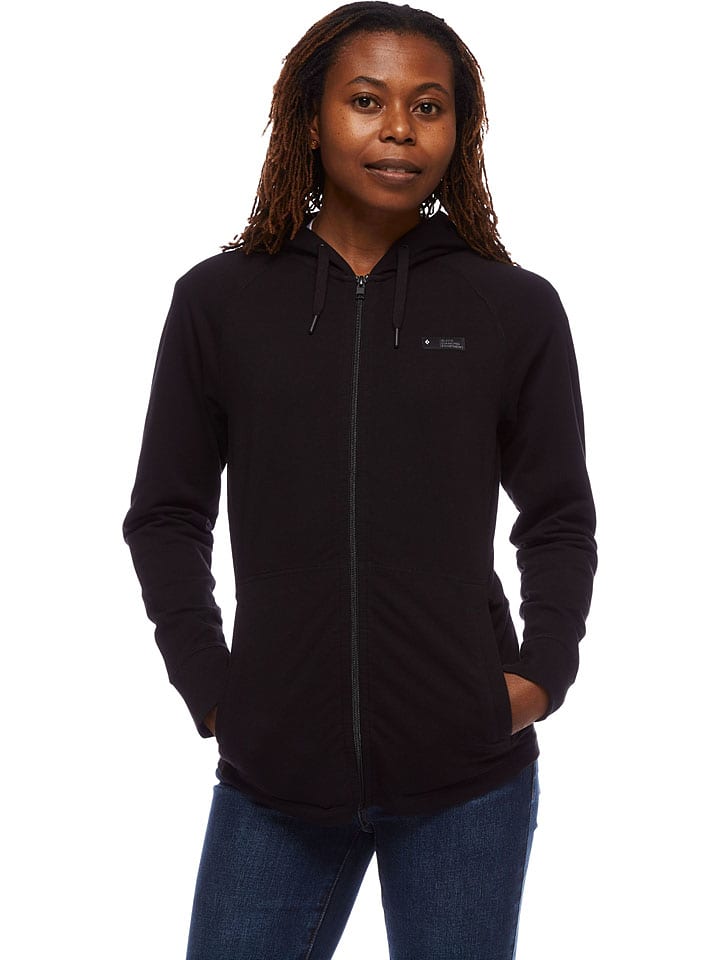 

Black Diamond Черная спортивная толстовка «Mountain Transparency»