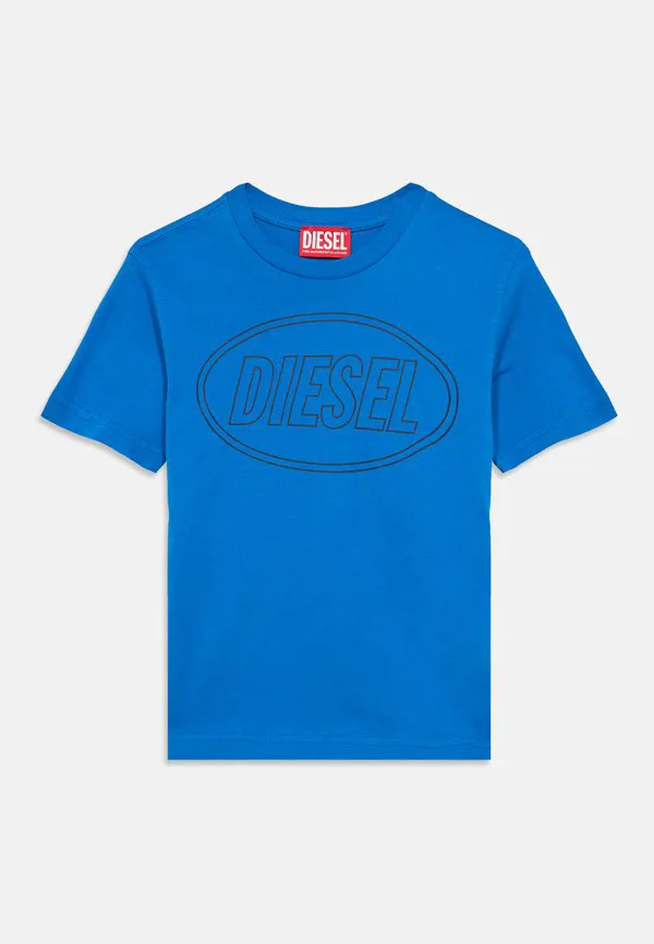 Футболка унисекс с принтом в виде круга Diesel, Bluette