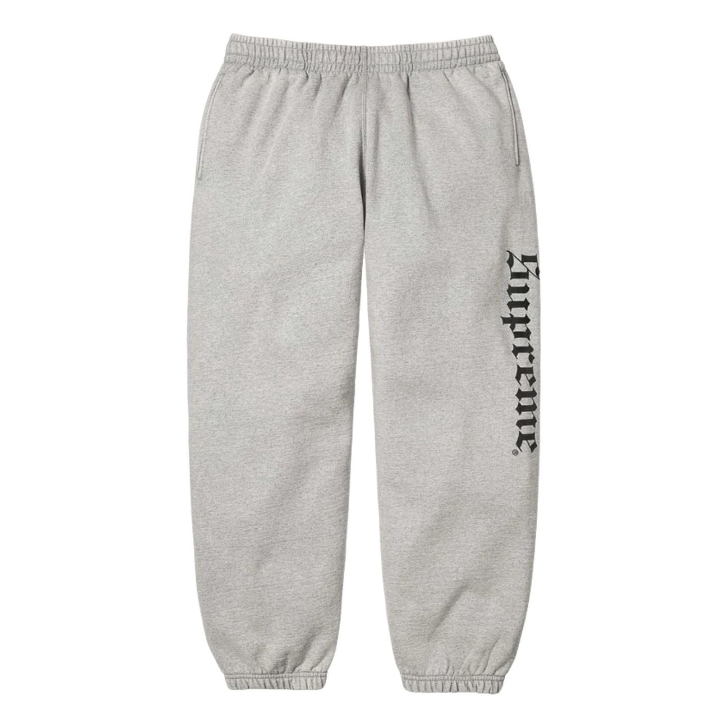 

Спортивные штаны Supreme FW25 Washed Old English 'Heather Grey'