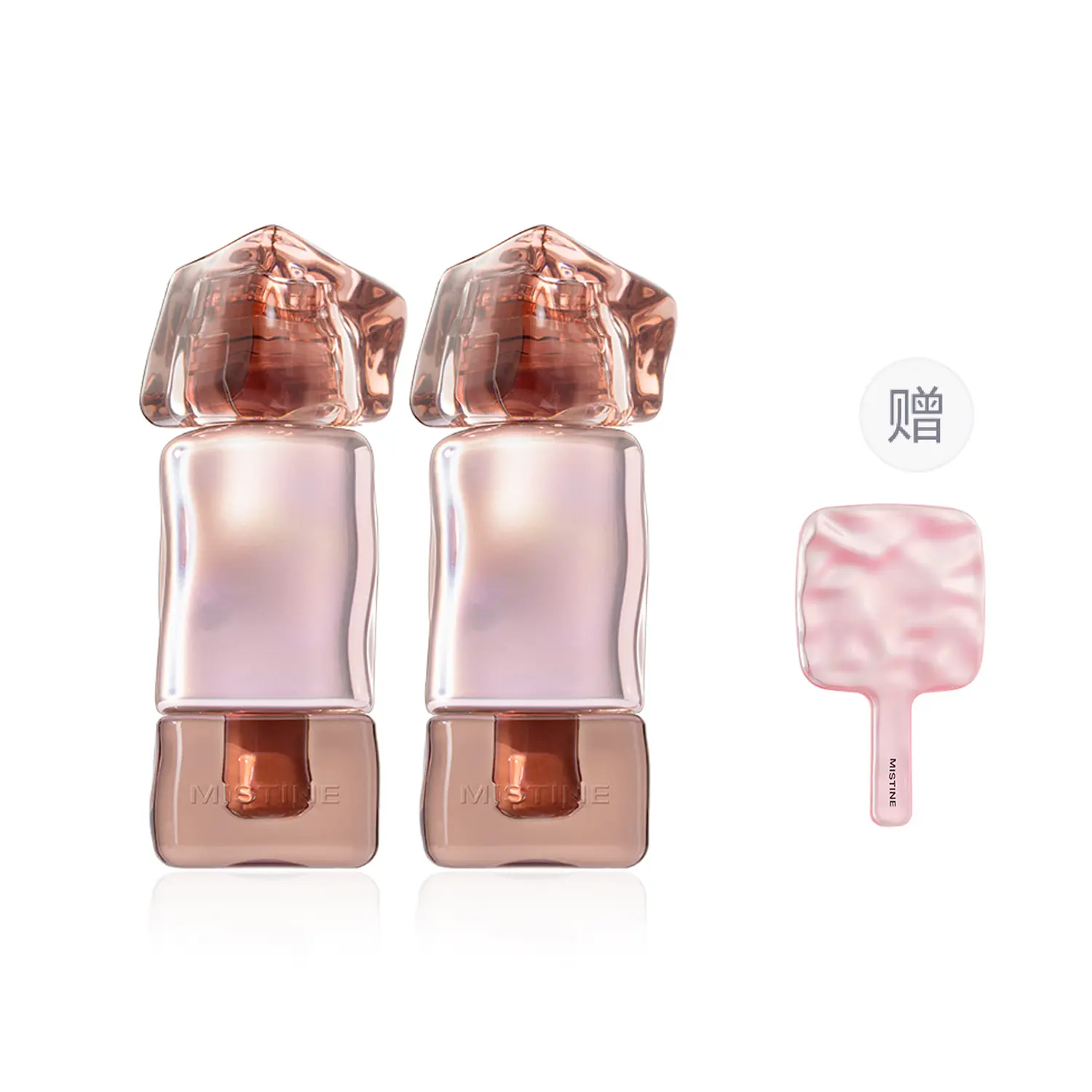 

Жидкая глянцевая помада CP легко растушевывается, создает естественный вид, улучшает тон кожи, уменьшает морщинки вокруг губ и выгодно подчеркивает кожу Mistine, g03+m03