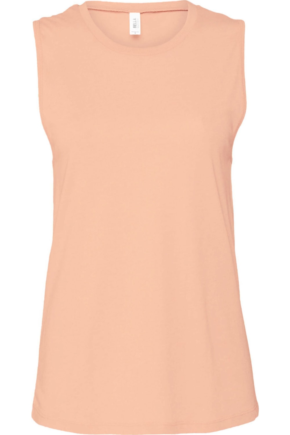 

Женская майка-топ из джерси Bella + Canvas, цвет peach heather