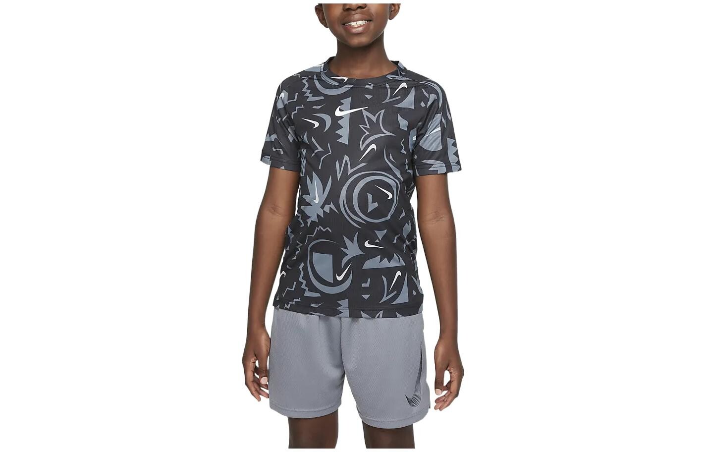 

Детская футболка Nike, цвет Black