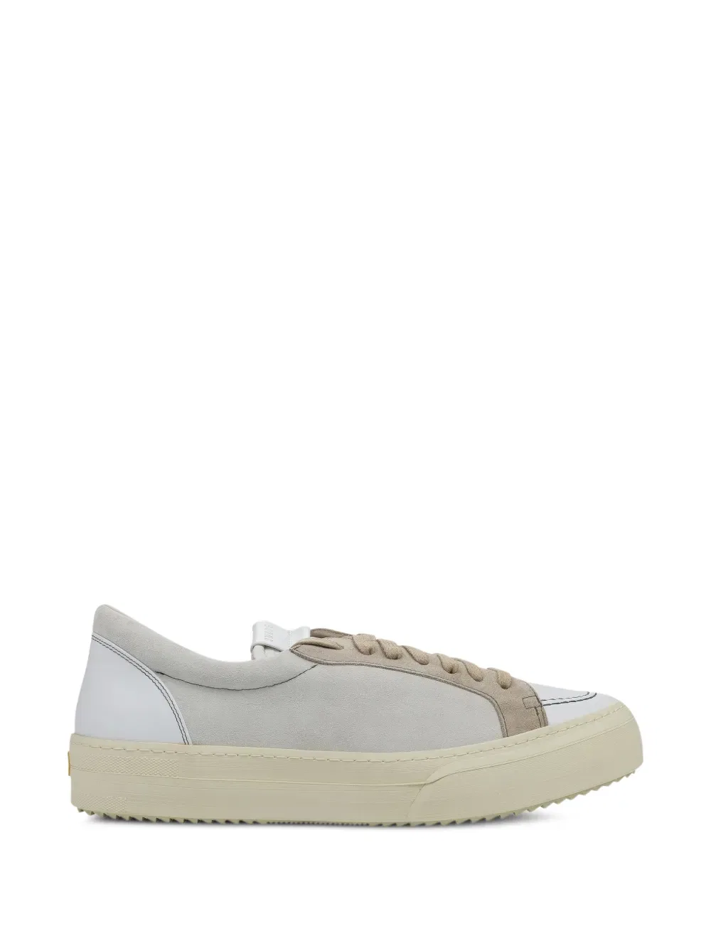 Низкие кроссовки V1 на шнуровке Rhude, нейтральный