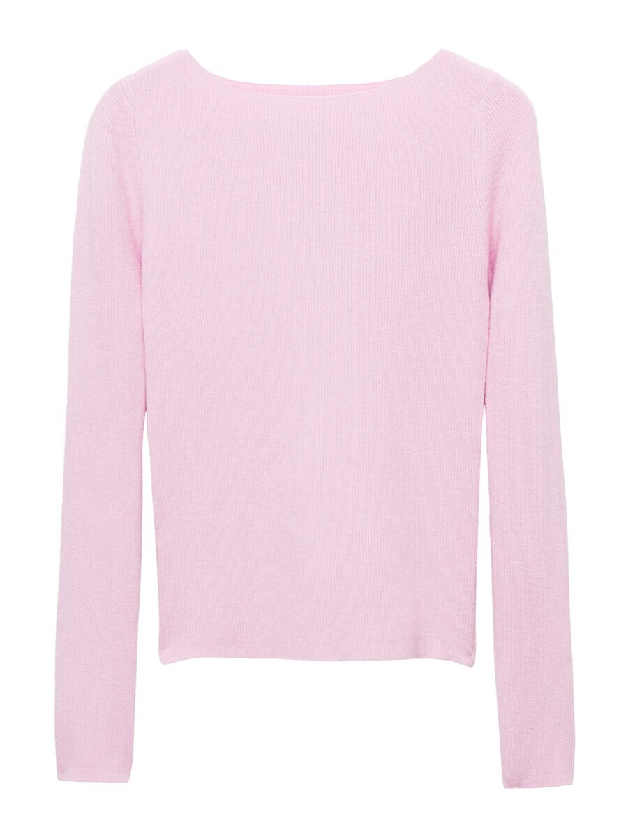 

Базовый свитер MANGO Sweater YATE, цвет plum