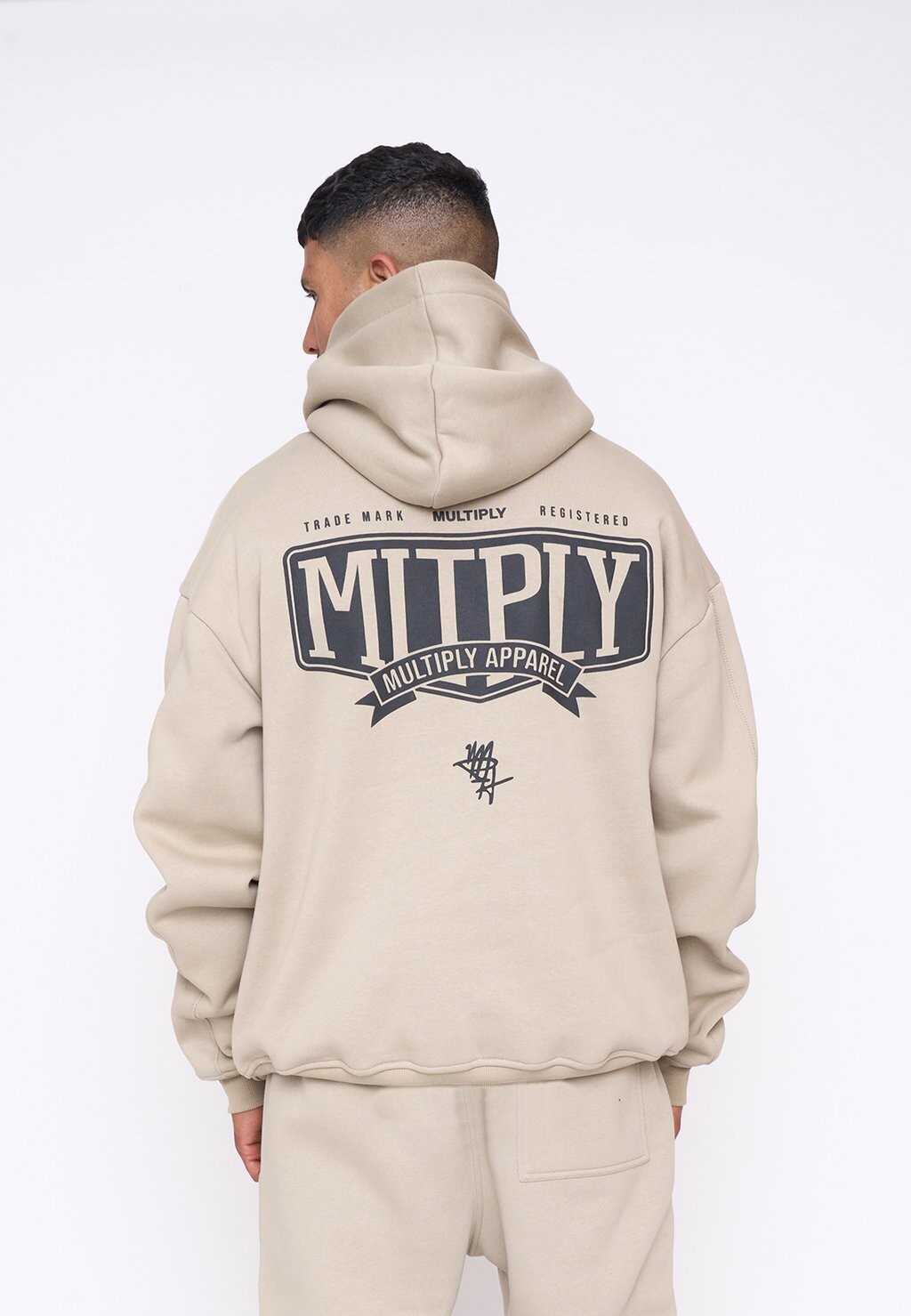 

Толстовка с капюшоном MEMBERSHIP Multiply Apparel, бежевый