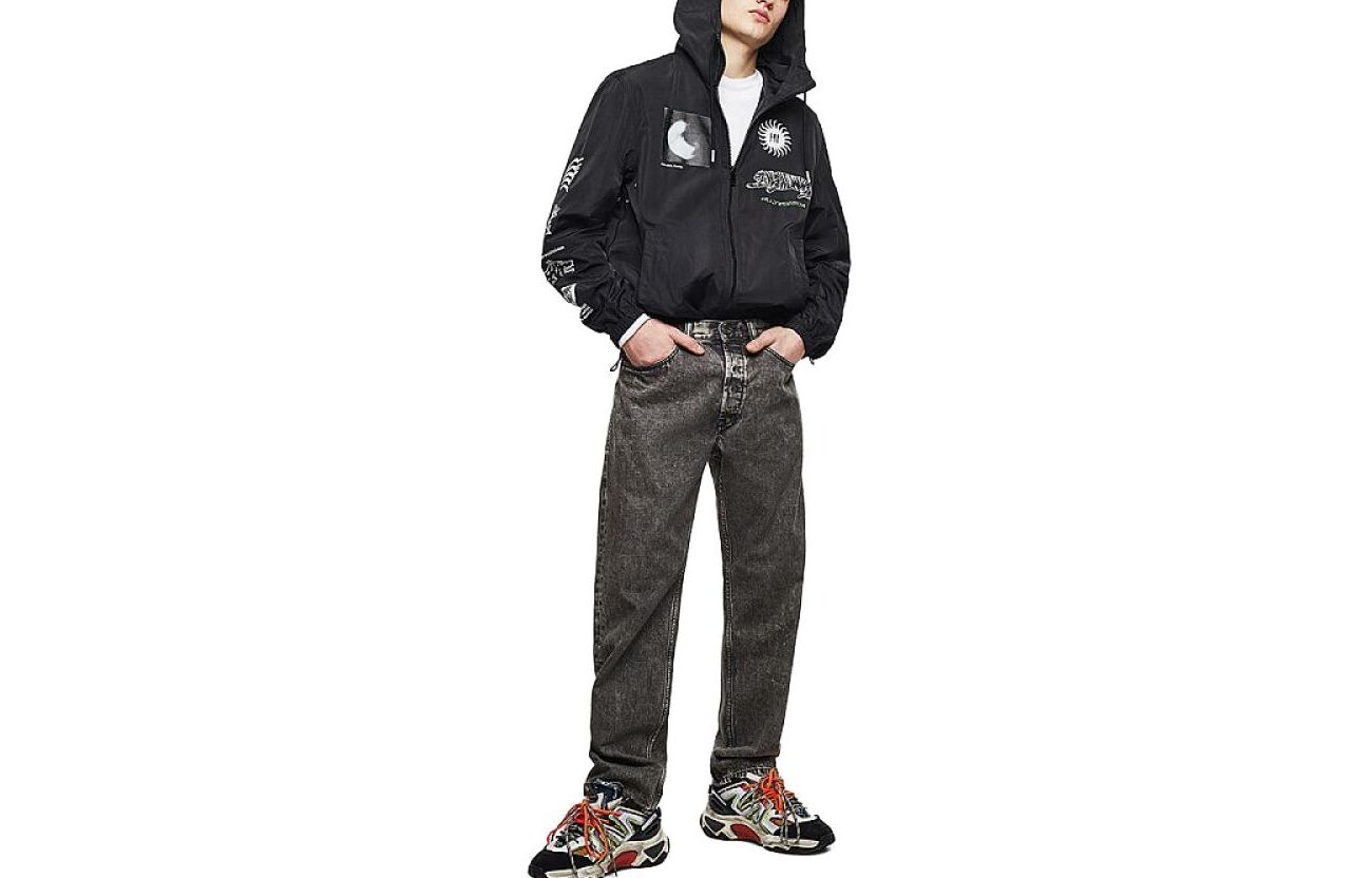 

DIESEL Куртка мужская черная, Black