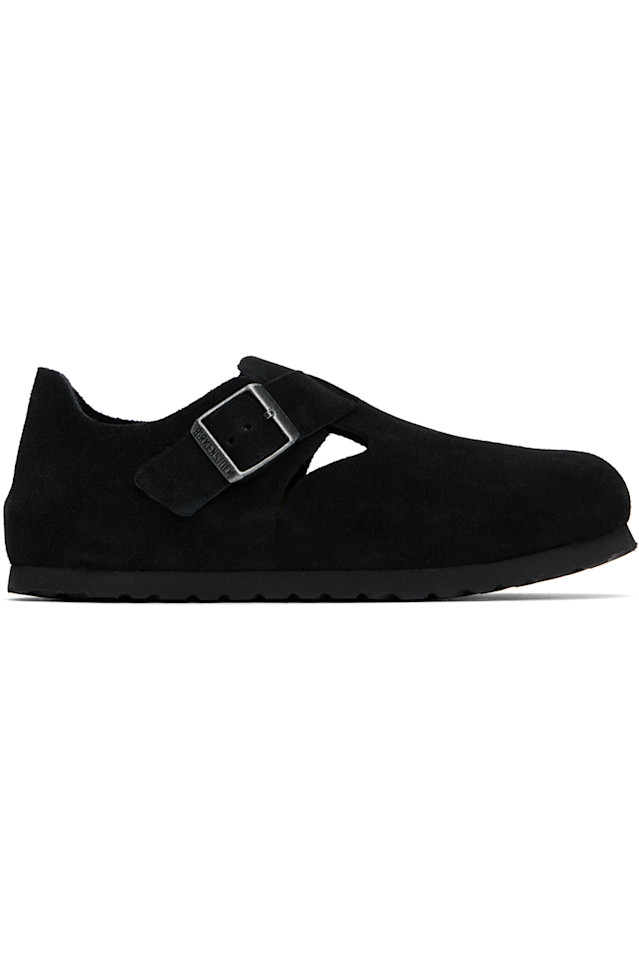 Узкие лоферы London Birkenstock, черный