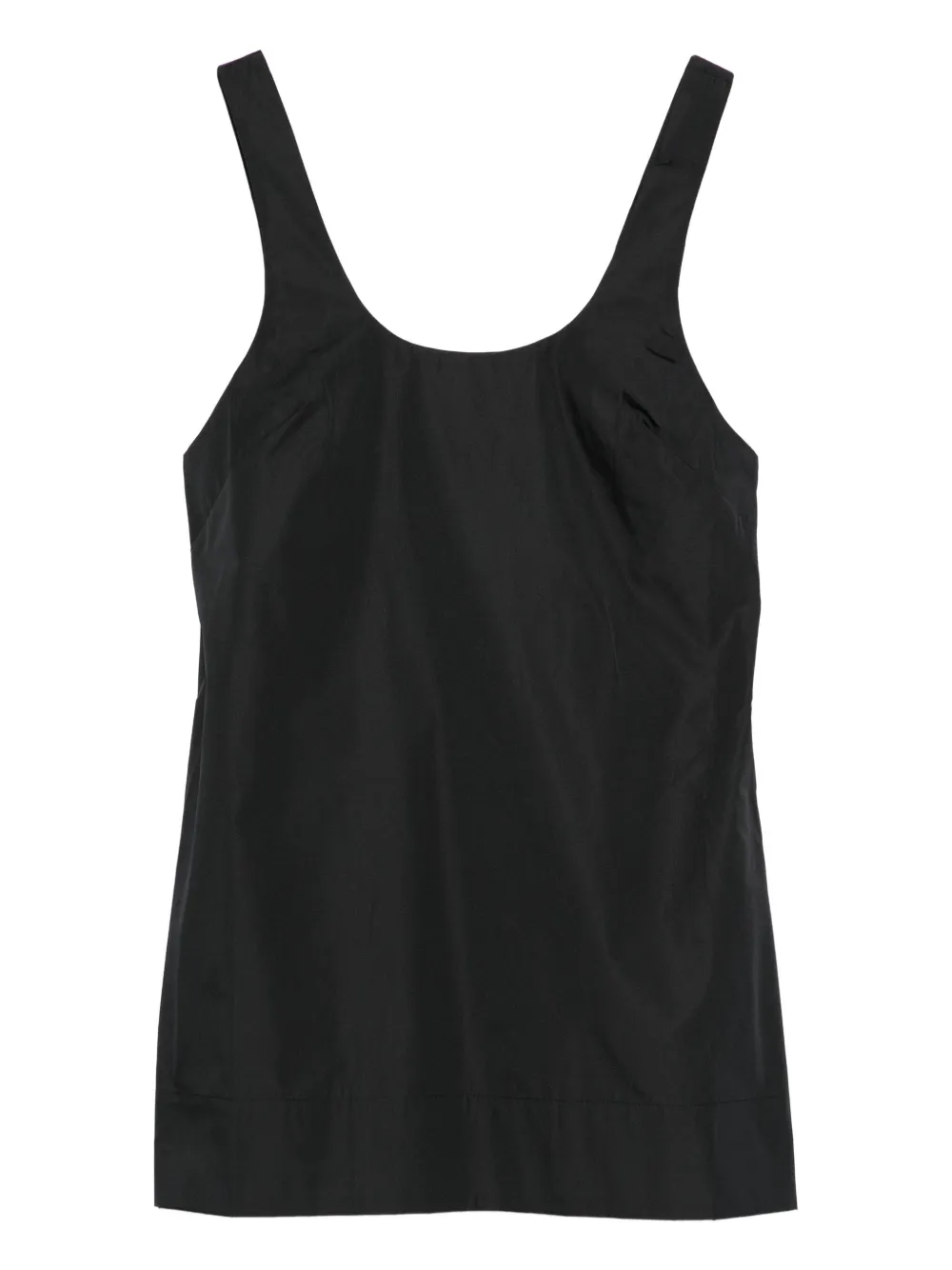 

Мини-платье без рукавов с круглым вырезом St. Agni, черный