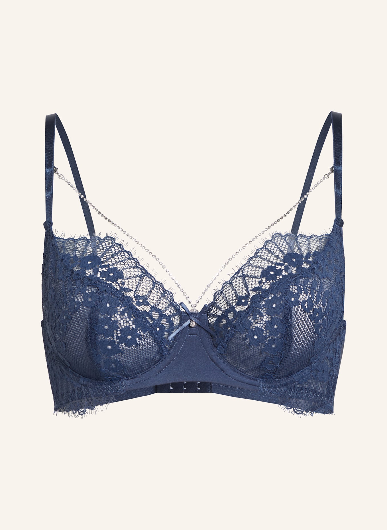 

Бюстгальтер на косточках Pearlene Hunkemöller, синий