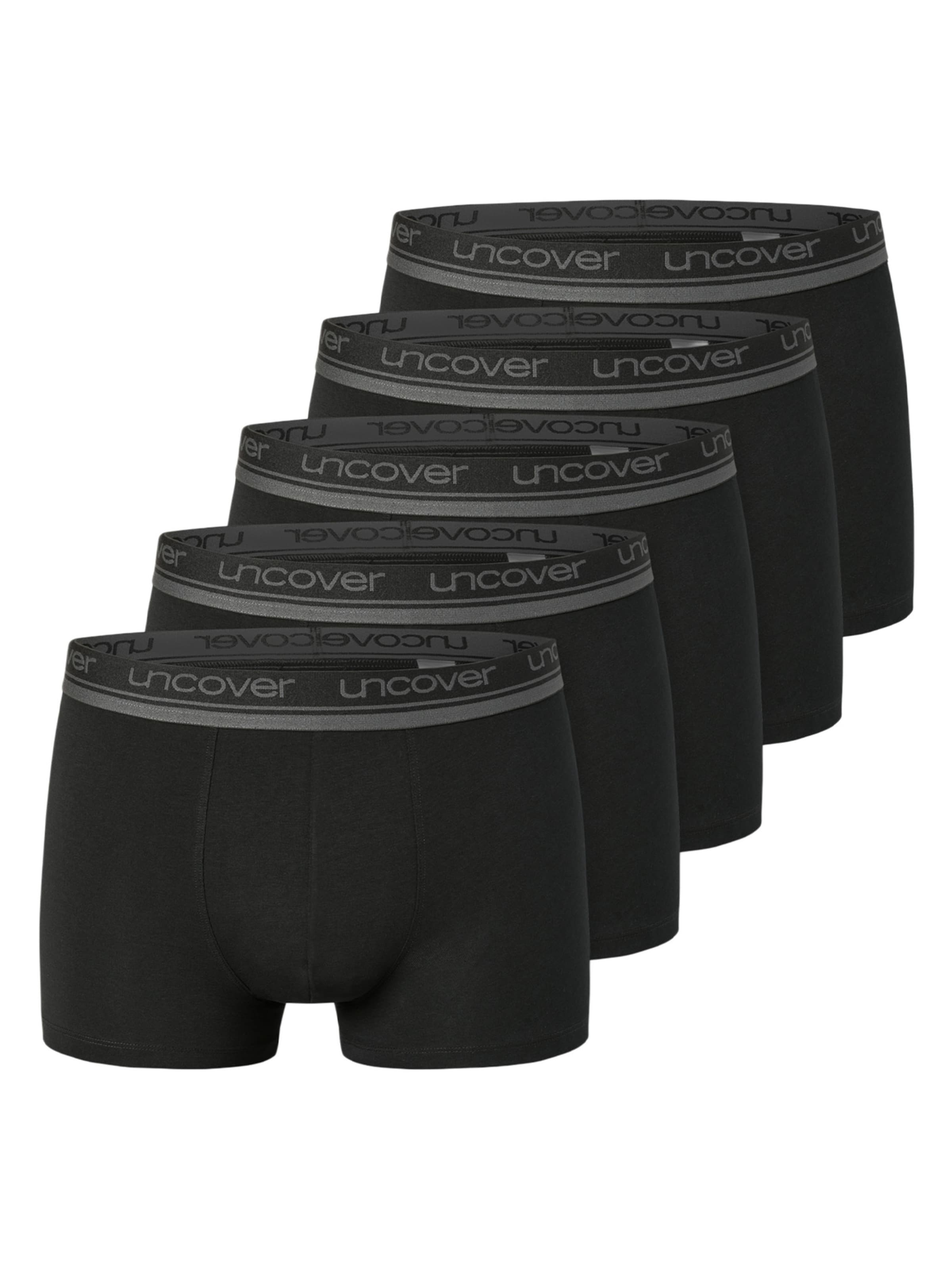 

Uncover by SCHIESSER Термобелье 'Cotton' в черном цвете