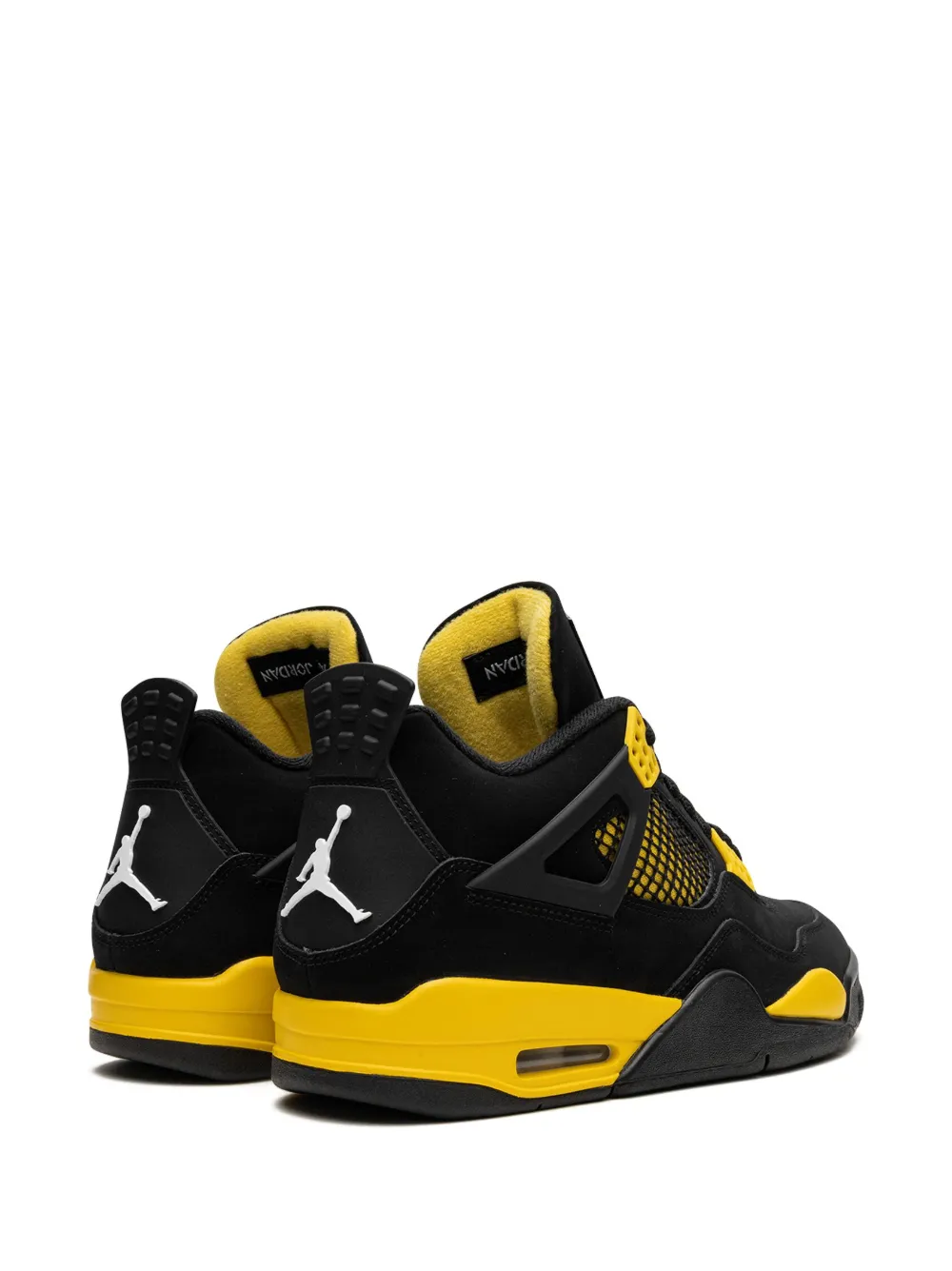 Кроссовки Air  4 Retro Thunder 2023 Jordan, черный — фото 3