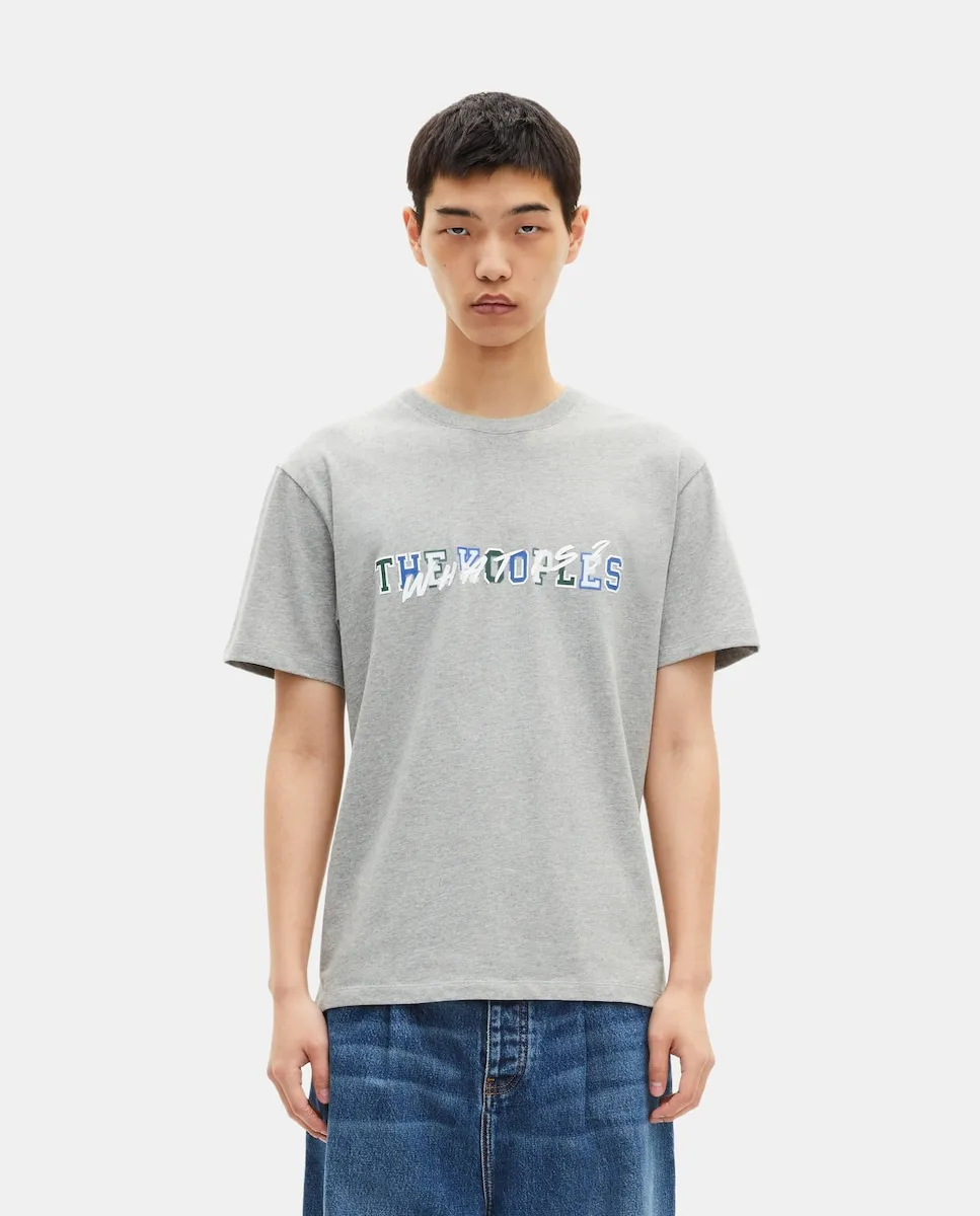 

Мужская футболка с коротким рукавом What is The Kooples, серый
