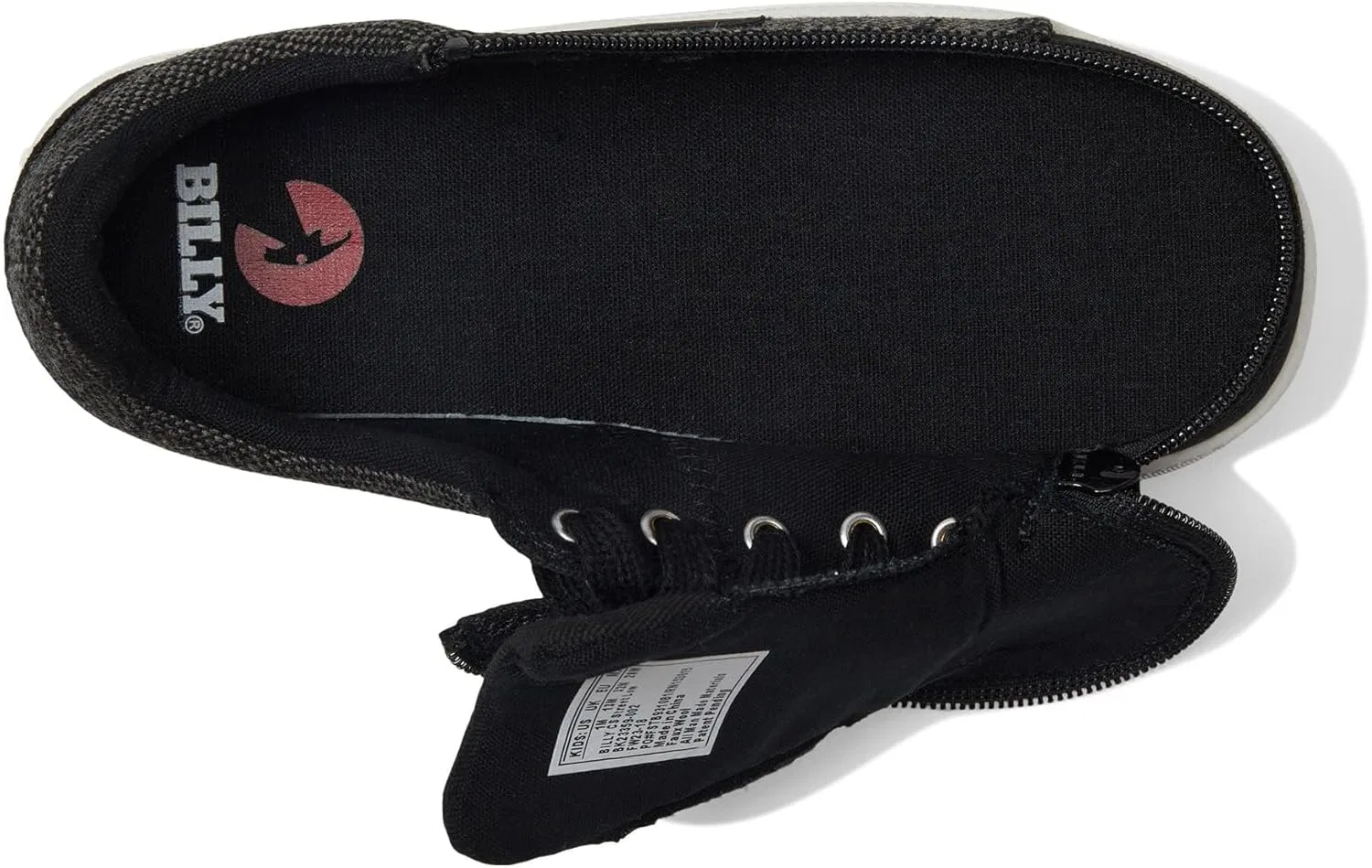 Мужские низкие кроссовки Billy Footwear Billy Cs Street Low Trainers, Black Grey Felt — фото 2