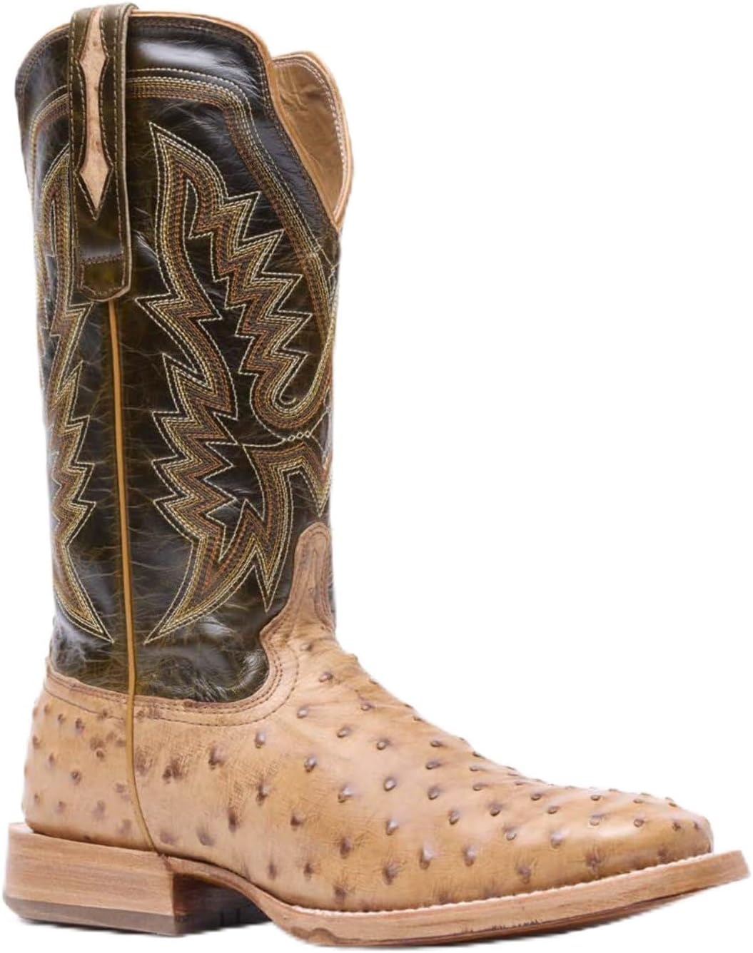 

Мужские вестерн-сапоги Durango PRCA с полной шкурой страуса, Antiqued Saddle