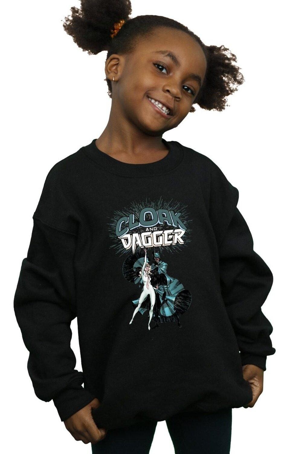 

Толстовка Cloak And Dagger Shadow Dance Marvel, черный