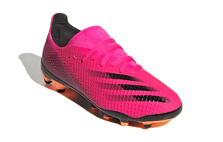X GHOSTED Детские футбольные бутсы Детские низкие розовые/черные Adidas — фото 3