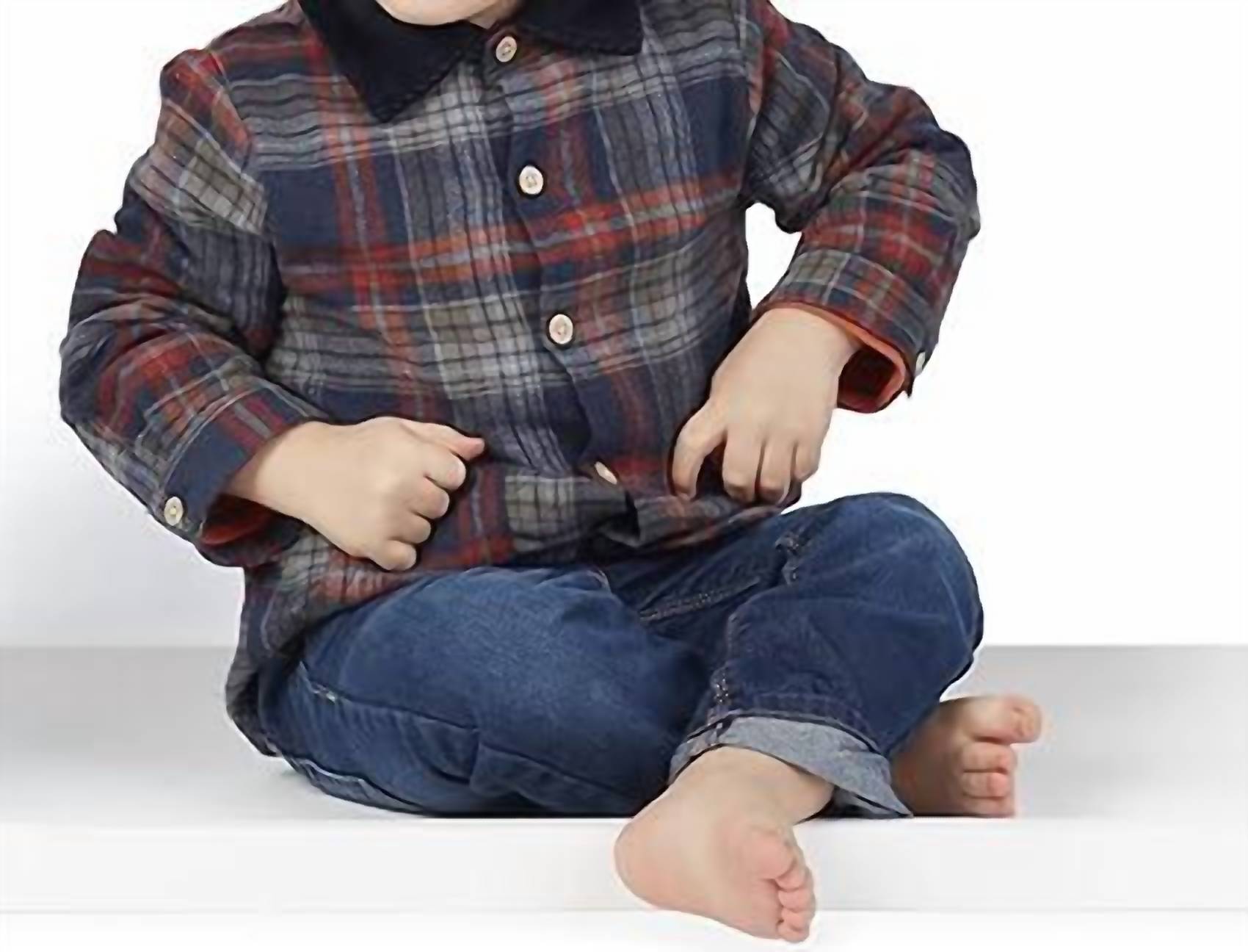 

Детская куртка в клетку с подкладкой Multi Mudpie